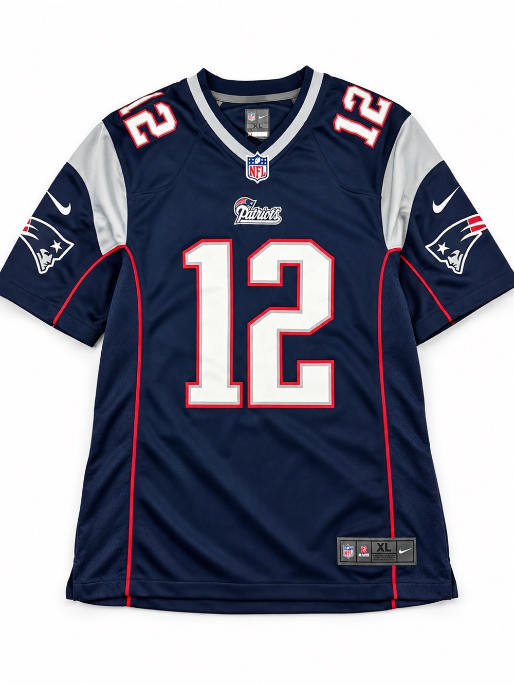 Nike On Field Tom Brady #12 New England Patriots NFL Jersey Men’s XL